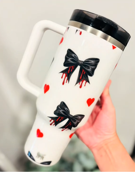 Midnight Bow 40oz Tumbler