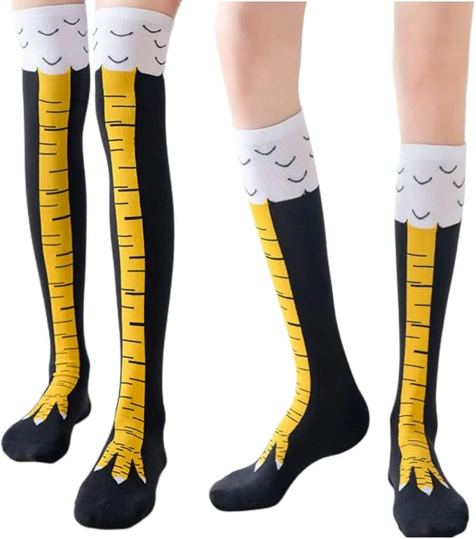 Funny Chicken Legs Socks