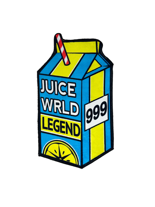 Juice Wrld Blue Juice Box Rug