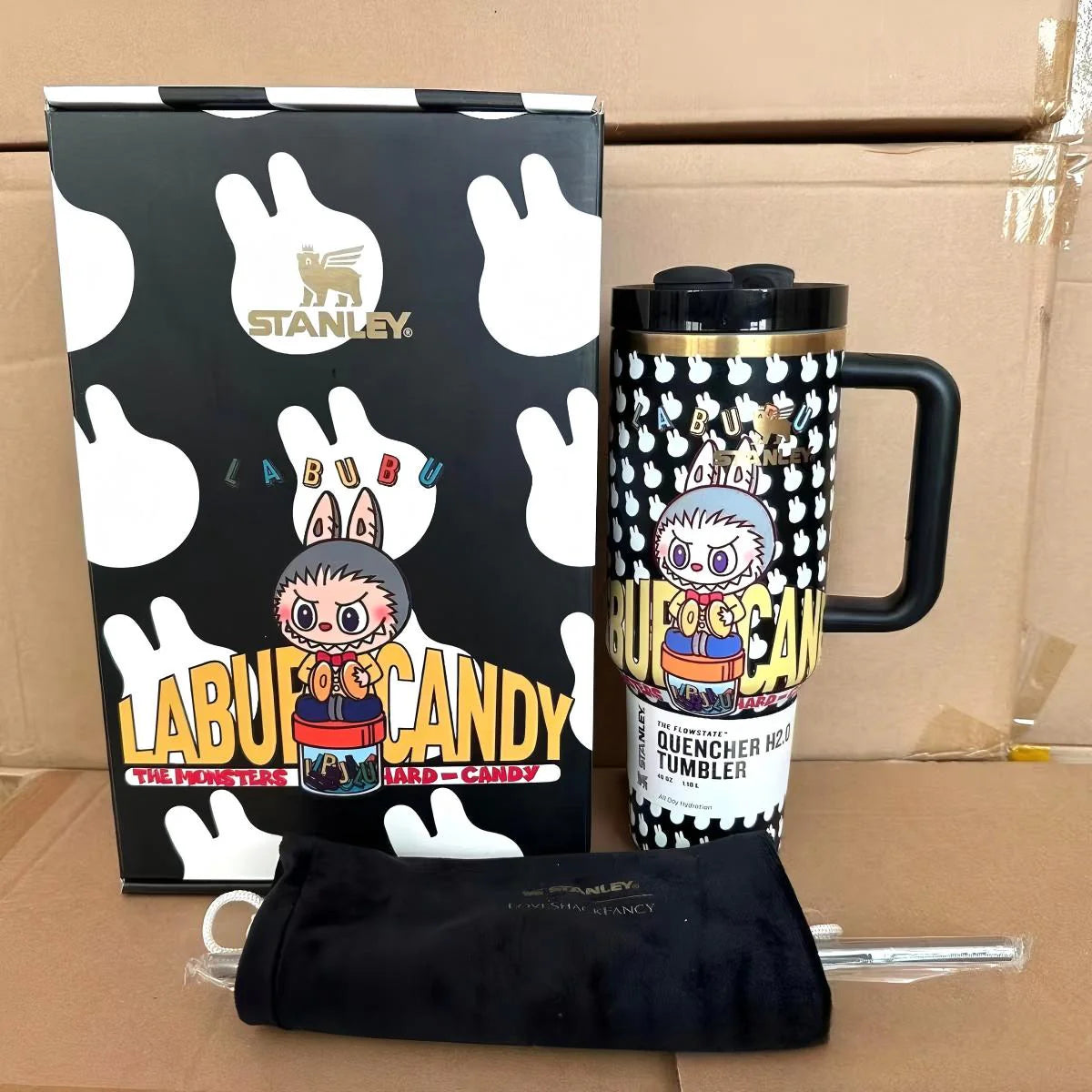 Labubu Black 40oz Tumbler