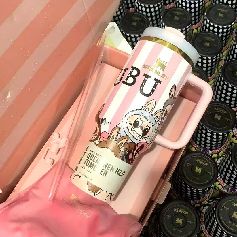 Labubu Stripe 40oz Tumbler