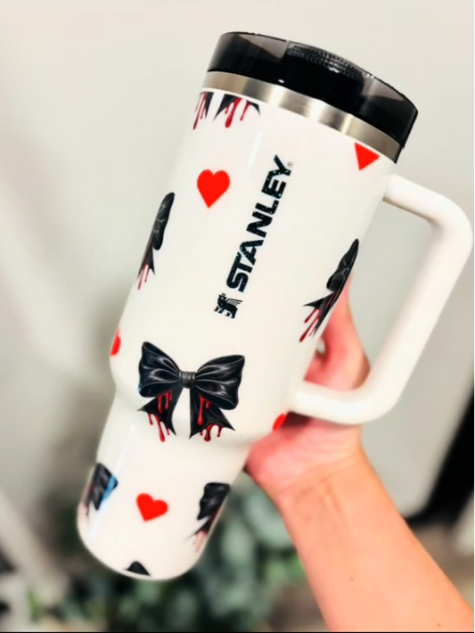 Midnight Bow 40oz Tumbler