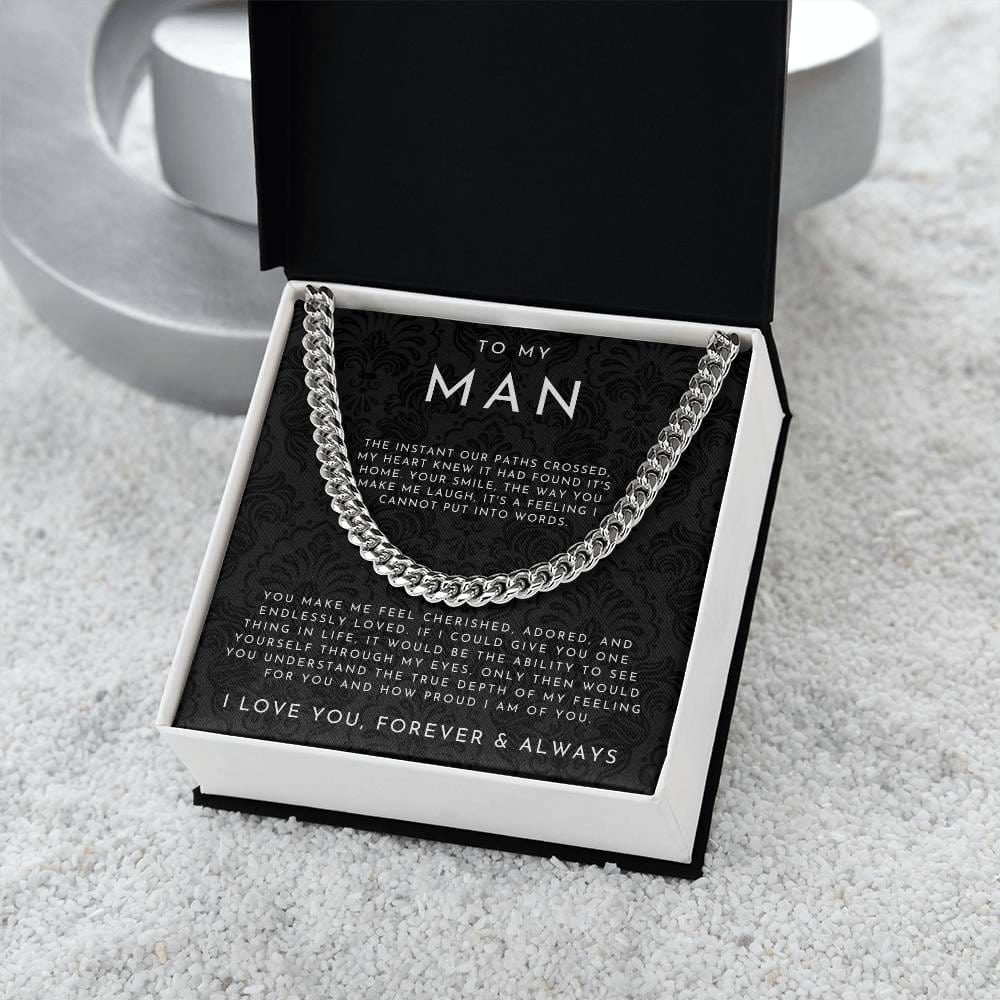 To My Man | Gift for Husband & Boyfriend
